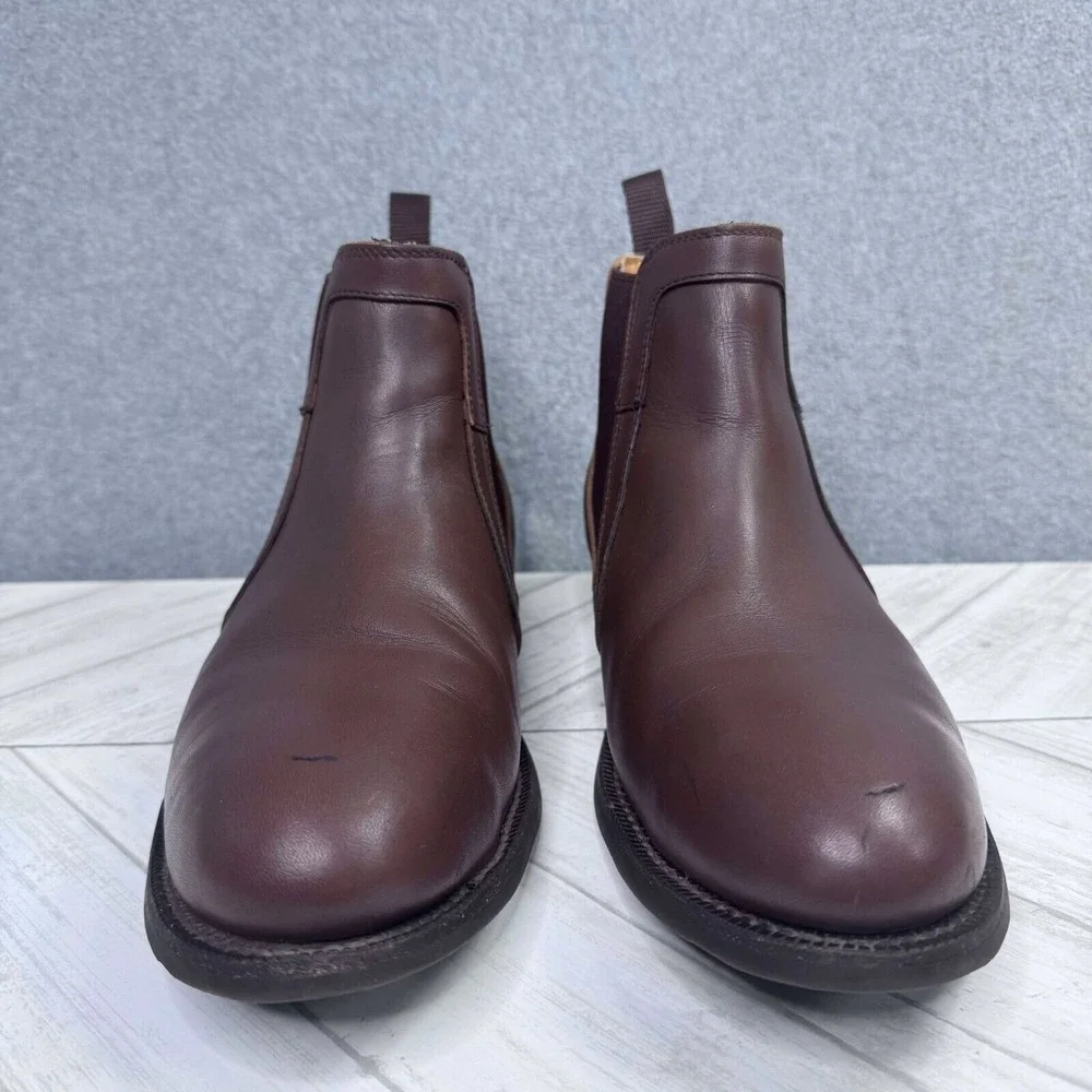 PROXON Mens‎ Sz 8.5 Safety Equipment Steel Toe Chelsea Boot Wallace Brown